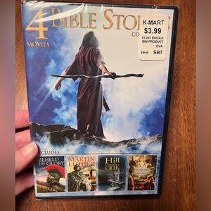 🤩 $5 SALE! 🤩 NWT 4 Bible Story Movies Collection DVD